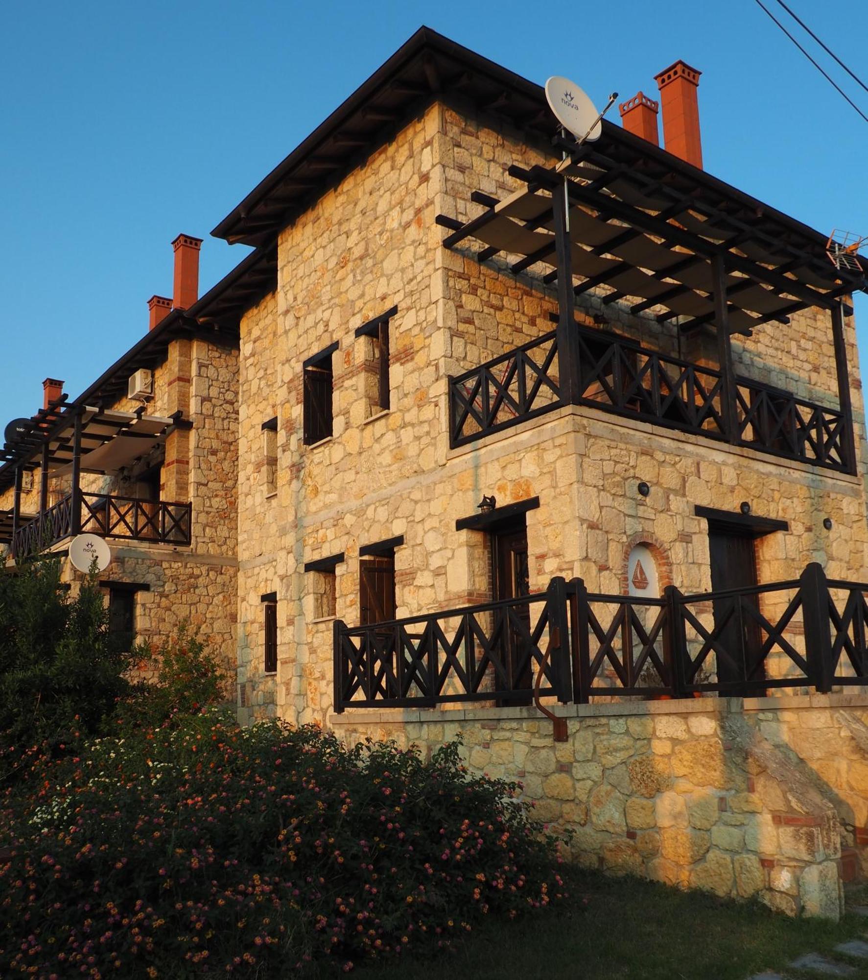 Halkidiki Luxurious Stonehouses Psakoudia Buitenkant foto